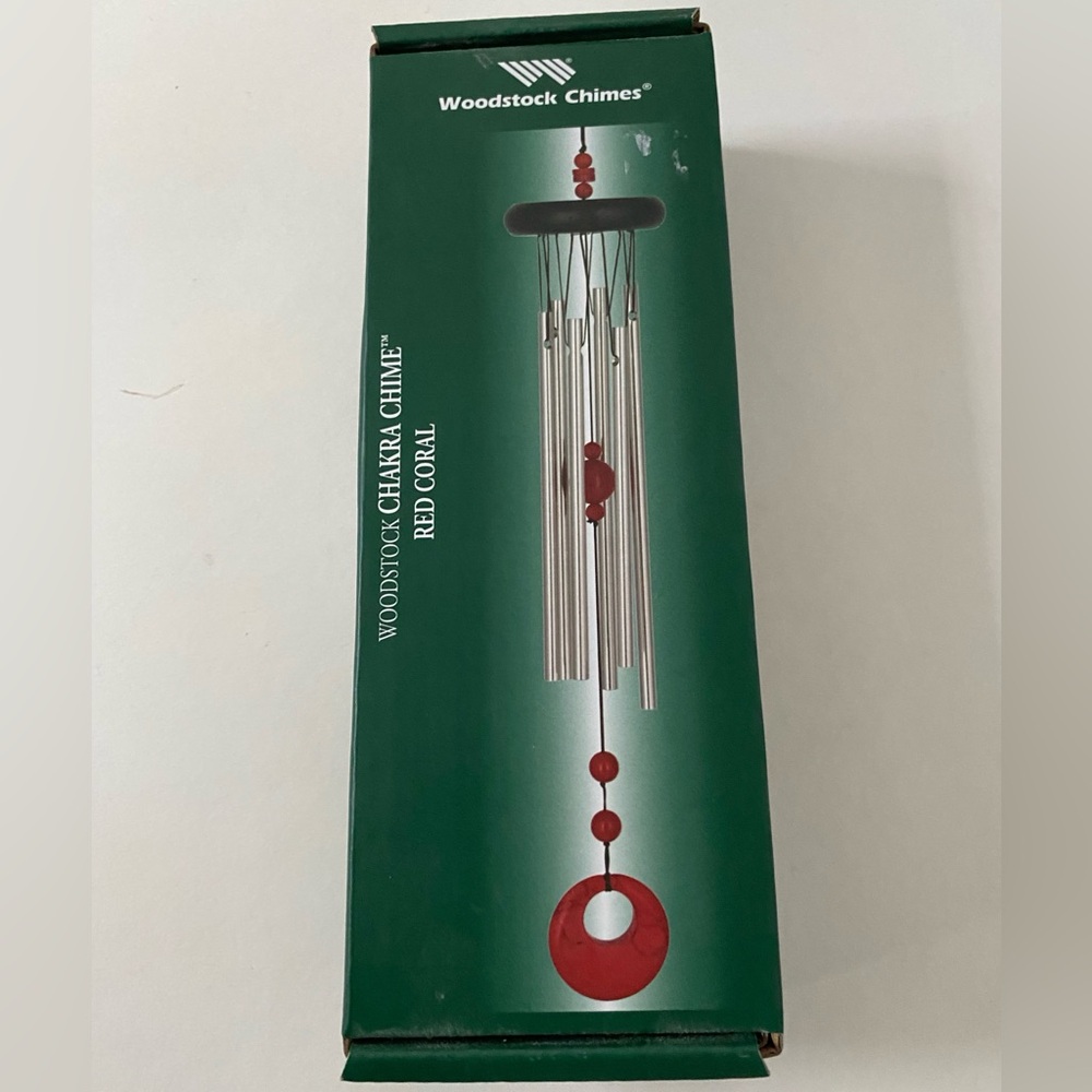 Woodstock Chakra Chime - Red Coral New in Box